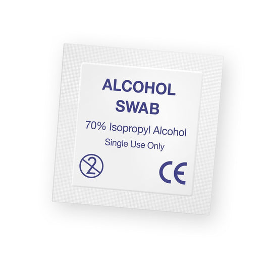 Hisopo con alcohol