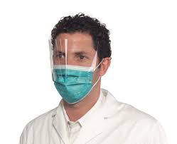 mascarilla con protector